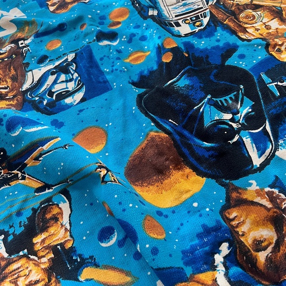 Vintage Star Wars Blanket 1970s RARE - Picture 5 of 5